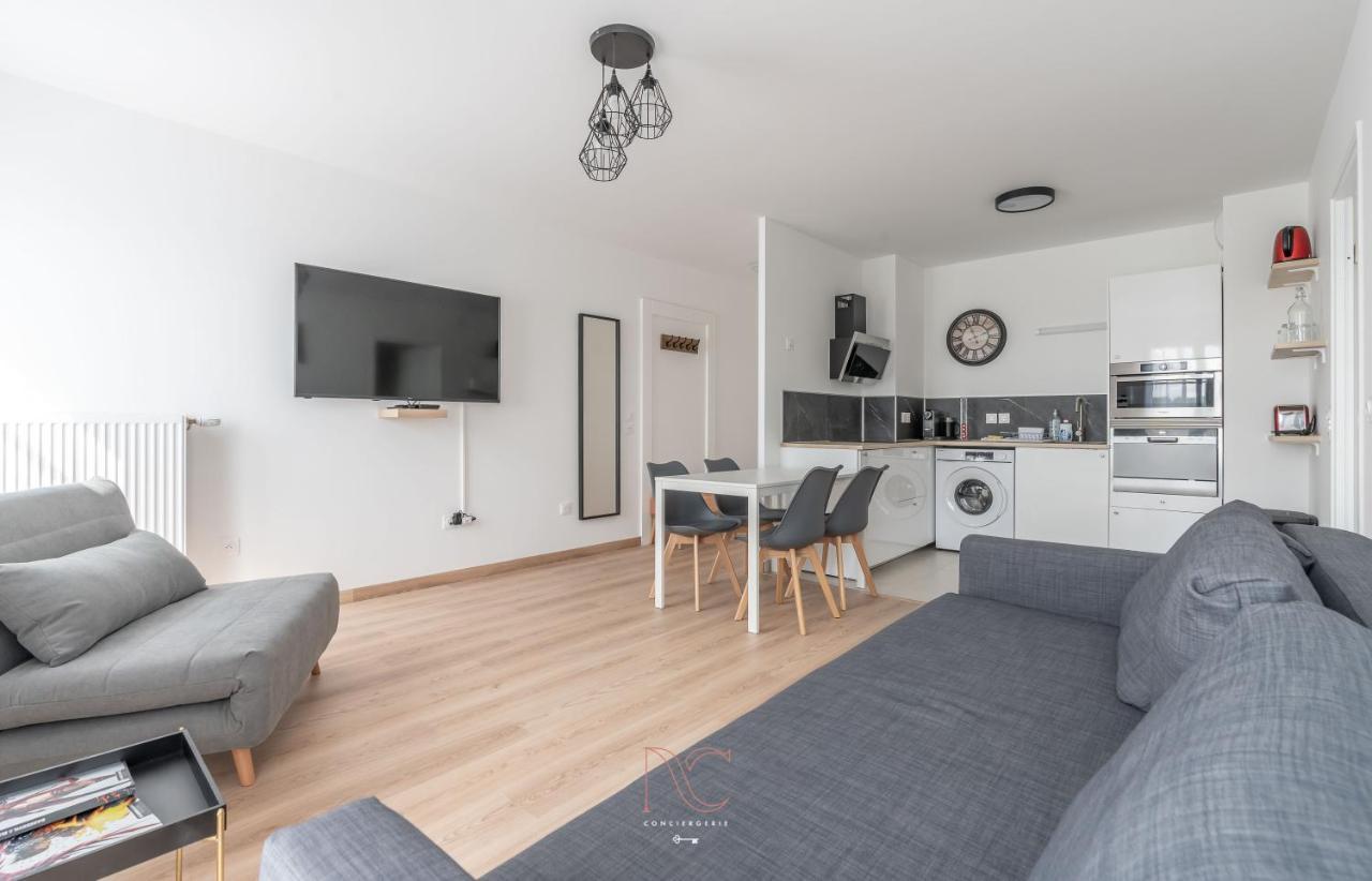 *Disneyland-Paris* 4Pers Wifi, Parking, Netflix Lejlighed Serris Eksteriør billede